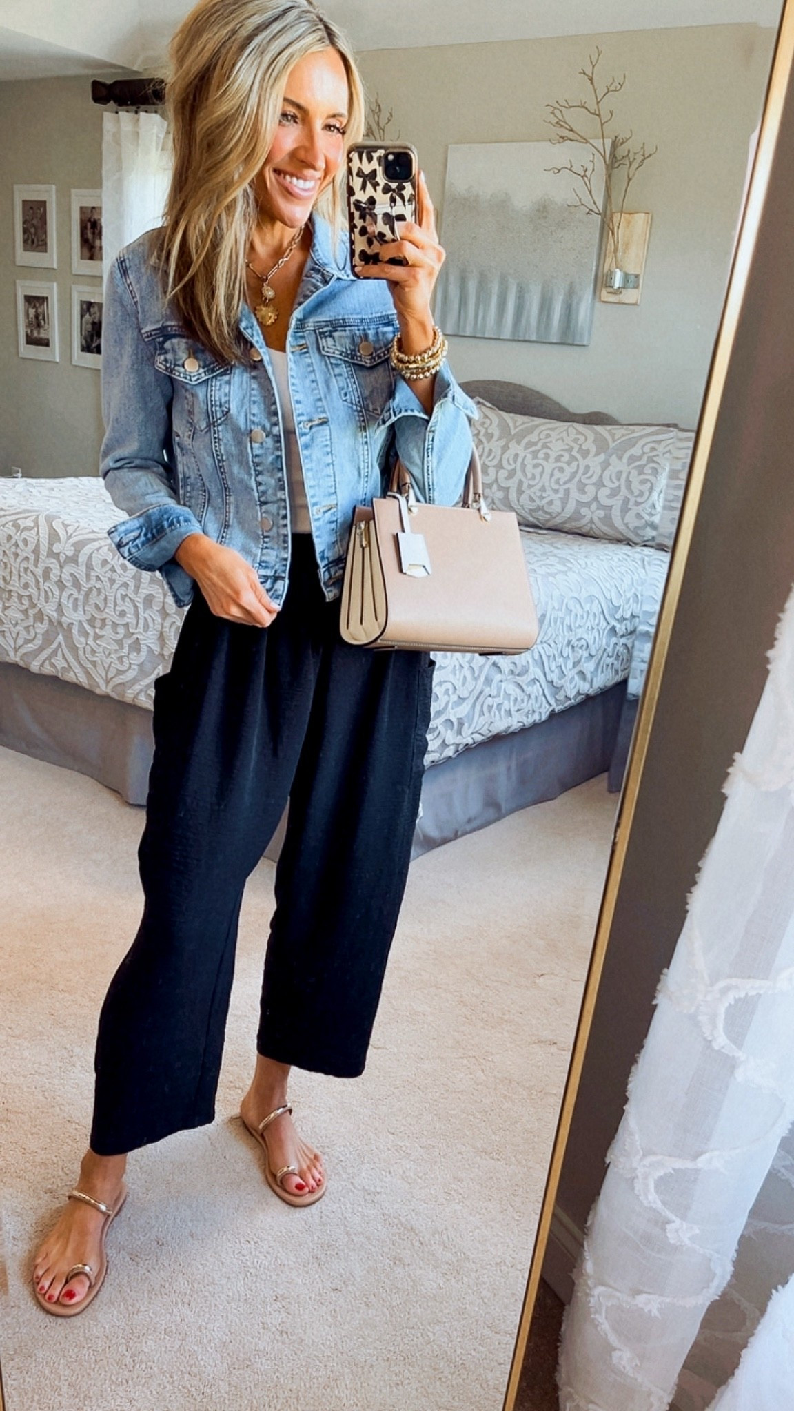 Cute and comfy summer pants! Pull on style with a functional drawstring! Two side pockets, cozy gauzy material. Wearing black, earth blue & apricot, the light color is not see through!🙌

#LTKWorkwear #LTKTravel #LTKPetite