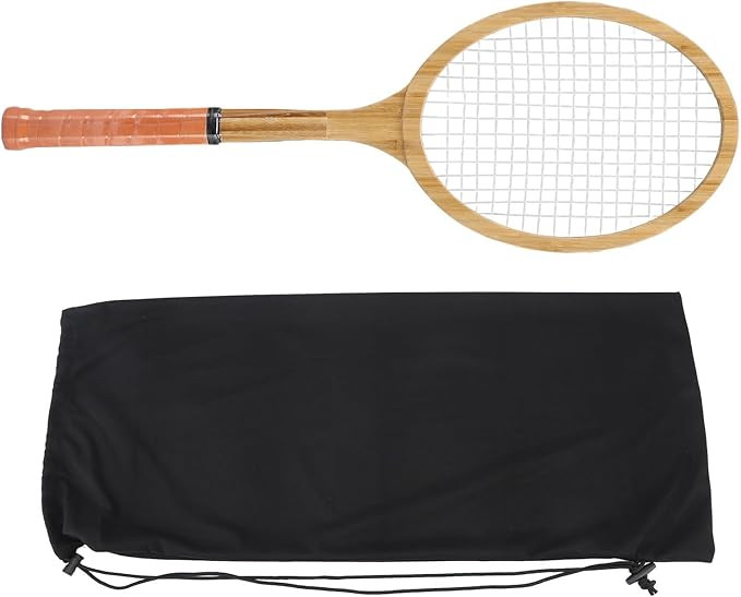 Wooden Tennis Racquet, Retro Vintage Display Decor with Pine Wood Material, for Collectors and Ho... | Amazon (US)