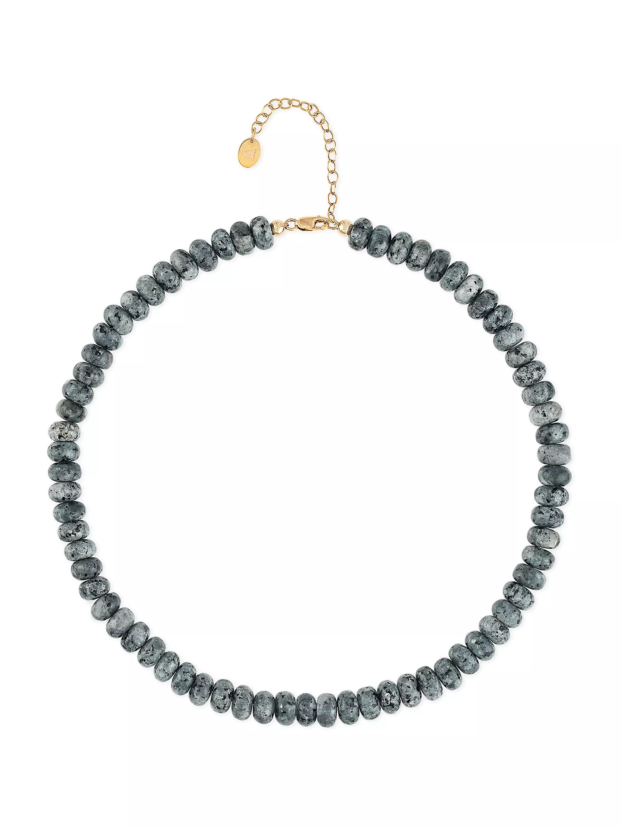 Goldtone & Tianshan Opal Bead Necklace | Saks Fifth Avenue