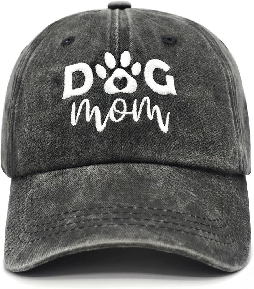 Dog Mom Gifts for Women, Dog Mom Hat, Mothers Day Christmas Birthday Gifts for Dog Lovers - Adjus... | Amazon (US)