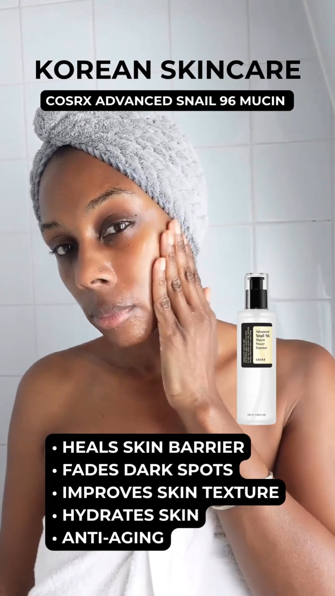 If you haven’t tried COSRX Advanced Snail 96 Mucin Power Essence, then you’re missing out.

This holy grail K-beauty product is made from snail secretion filtrate. This essence targets a myriad of skin concerns, and is known for its ability to hydrate, heal the skin barrier, get rid of  dark spots, improve skin texture, and combat the signs of aging.

Right now this essence  is on sale during Amazon’s  Cyber Monday deal. Shop now  while supplies last! It’s such a steal, you don’t want to miss the opportunity to try this K-beauty must-have at such a price. 

#Amazon #skincare #AmazonCyberMonday #koreanskincare #COSRX #snailmucin #CyberMonday




#LTKHoliday #LTKBeauty #LTKCyberWeek