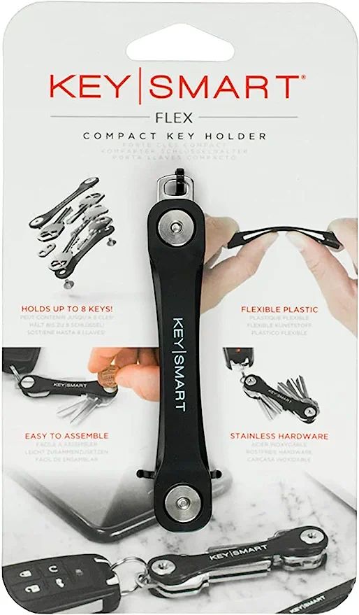 KeySmart Flex - Compact Key Holder and Keychain Organizer | Amazon (US)