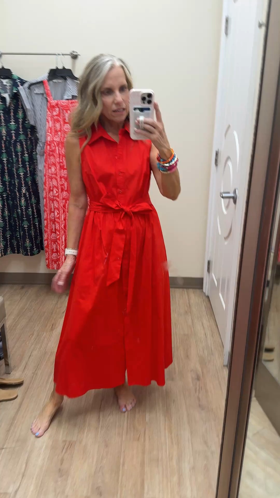 I love a shirt dress. Simple, classic, timeless. wearing XS

#LTKdayinmylife #LTKootd #LTKOver40