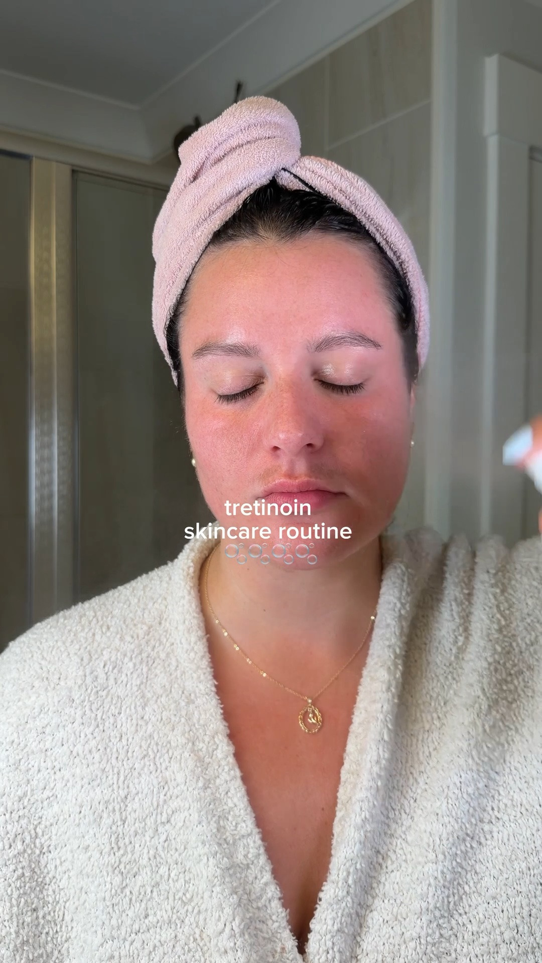 tretinoin skincare routine 🩵🫧😮‍💨

#LTKBeauty