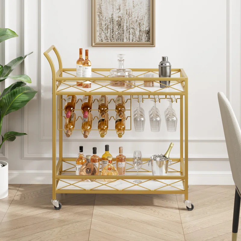 Ramm Metal Bar Cart | Wayfair North America