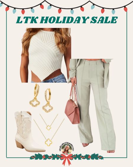 Today is the day the LTK Holiday Sale starts!! 
VICI is on fire right now with their fall styles!! I’m seriously loving all of their new arrivals too! Grab some cute staples for a discounted price! Their sale tab has some really good picks too! 
The styled collection, urban outfitters, Madewell and Neiwai are also participating but I don’t really shop those!! 
The holiday sale is November 9-12!! Check out my collection “LTK Holiday” for everything that’s on sale!!🤍❤️💚 

#vici #top #sweatertank #tank #sweater  #fall #style #bottoms #workpant #pants #booties #workwear  #thanksgiving #colorful #christmas

#LTKsalealert #LTKHolidaySale #LTKSeasonal