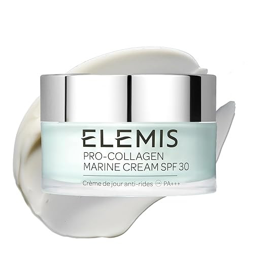 ELEMIS Pro-Collagen Marine Cream SPF 30, Lightweight Anti-Wrinkle Daily Facial Moisturizer | Amazon (US)