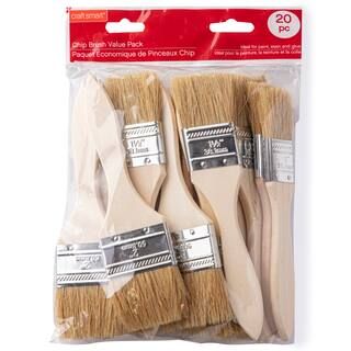 Chip Brush Variety 20 Piece Set by Craft Smart® | Michaels Stores