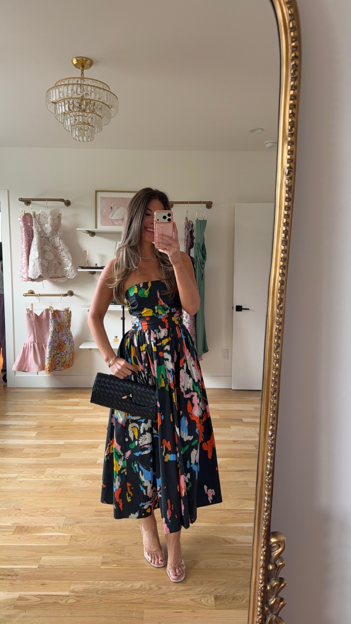 black strapless midi with a colorful watercolor print and fitted bodice amazon fall formal event & wedding guest dress ✨

Im 5’4” and sized up to a 4 

electric picks: emerson20

amazon fashion, amazon dresses, amazon finds, amazon outfit ideas, amazon summer outfits, affordable fashion finds, resortwear, resort outfits, vacation outfits, vacation dresses, beach vacation outfits, summer vacation outfits, tropical vacation outfits, vacation outfit ideas, summer wedding guest dresses, wedding guest dresses, cocktail dresses, semi-formal dresses, black tie wedding guest dresses, destination wedding guest dresses, garden party dresses, wedding guest outfit ideas

#LTKSeasonal #LTKgrwm #LTKWedding