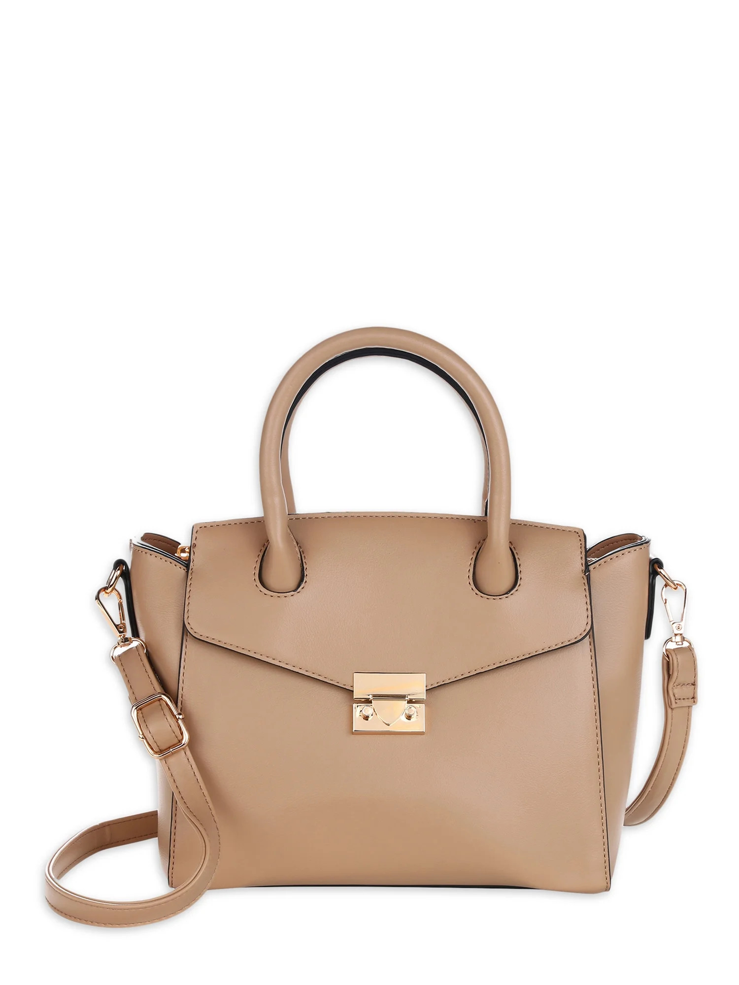 BeCool Women's Structured Satchel Handbag | Walmart (US)