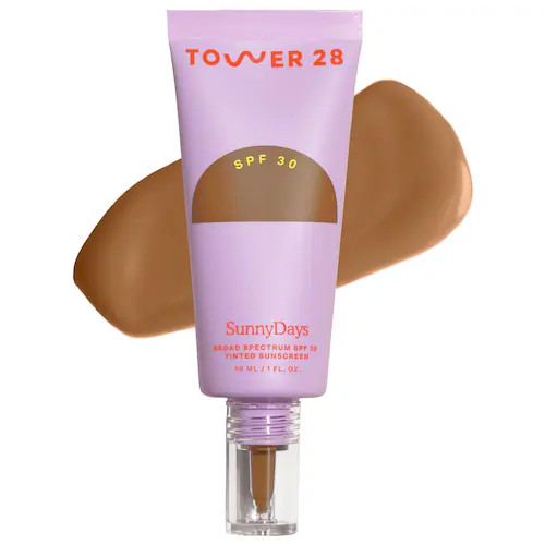 SunnyDays SPF 30 Tinted Sunscreen Foundation - Tower 28 Beauty | Sephora | Sephora (US)