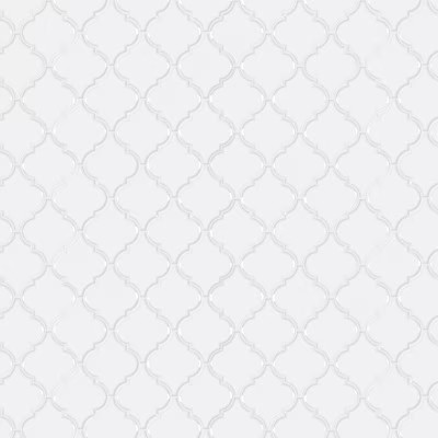 Satori Hudson Brilliant White 11-in x 13-in Glossy Porcelain Lantern Wall Tile | Lowe's