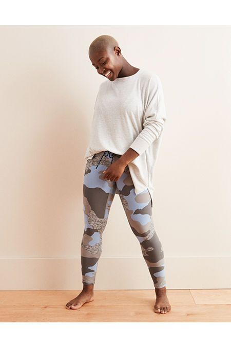 Aerie Move Drawcord 7/8 Legging | American Eagle Outfitters (US & CA)