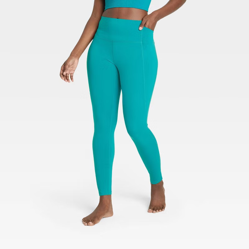 Women's Brushed Sculpt High-Rise Leggings - All in Motion™ | Target