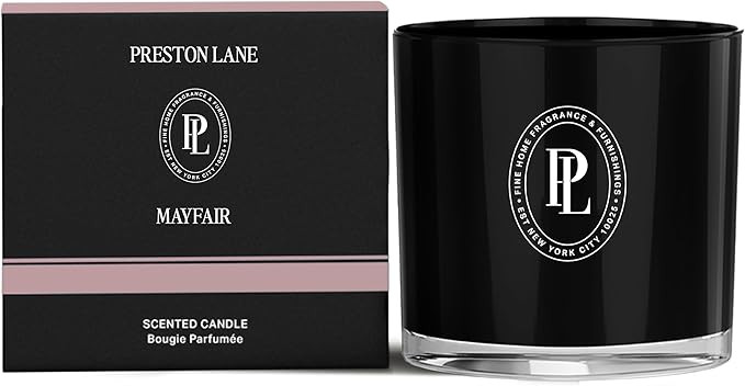The Deluxe 3-Wick Candle, Scented Candle with Vegan, Soy Wax Blend, Mayfair, 24 Oz | Amazon (US)