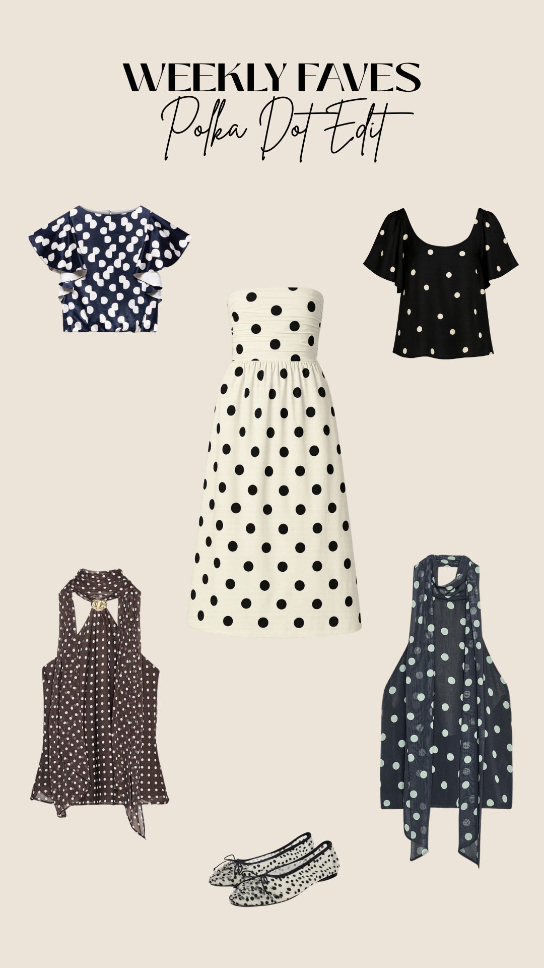 Polka Dot Edit, Midi Dress, Blouse, Top, Nobody’s Child, Zara, Sézane 

 #LTKxVICI #LTKSeasonal #LTKActive