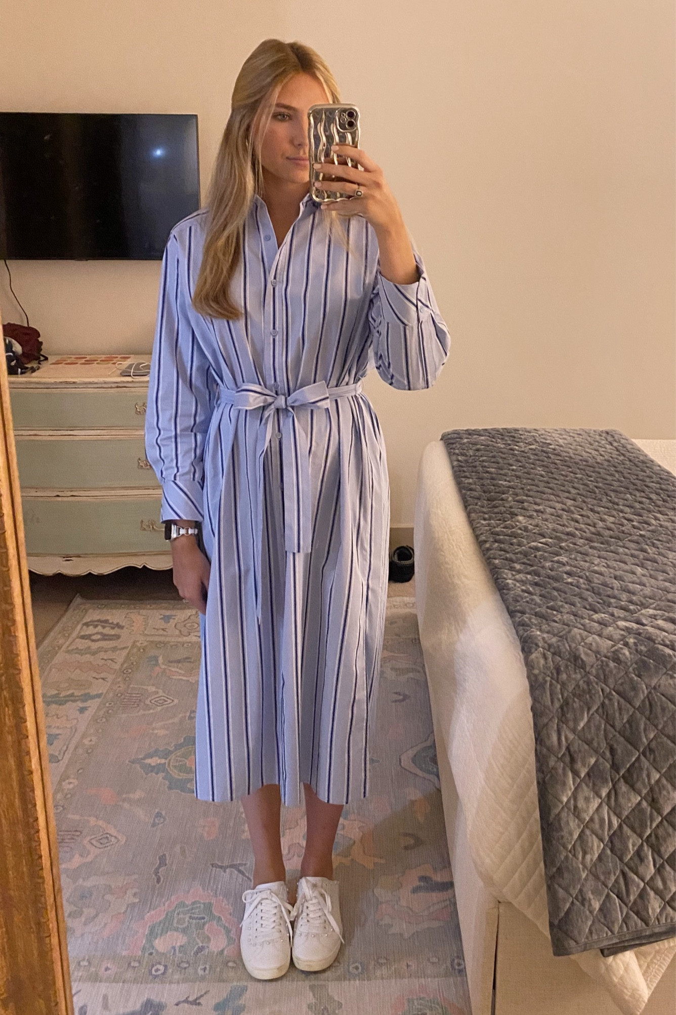 Work Wear! My first day at my new job ⚖️

workwear // office wear // shirt dress

#LTKShoeCrush #LTKWorkwear #LTKMidsize