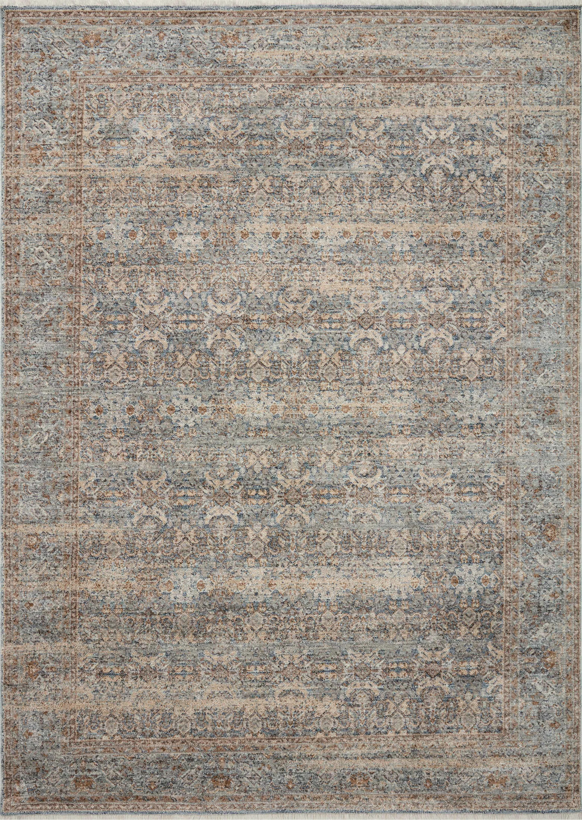 Angela Rose x Loloi Blake Ocean / Mocha Area Rug | Wayfair North America