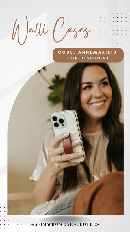 Code: annemarie10 for discount on Walli Cases! The best phone cases!



#LTKFindsUnder50