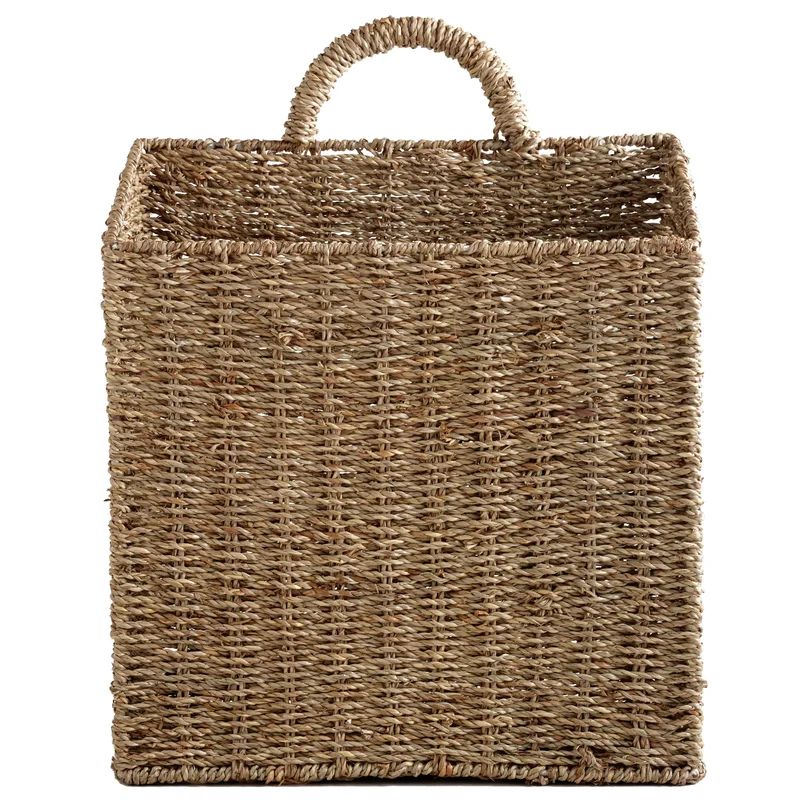 Woven Hanging Wicker Basket | Wayfair North America