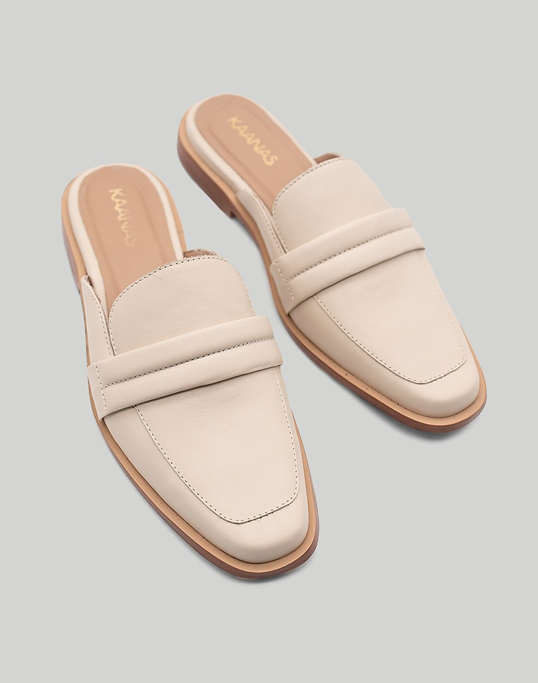 KAANAS Congo Square-Toe Mule | Madewell