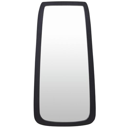 Max Wood Floor Mirror - Black | Full-length Mirror, Standing Mirror | One Kings Lane