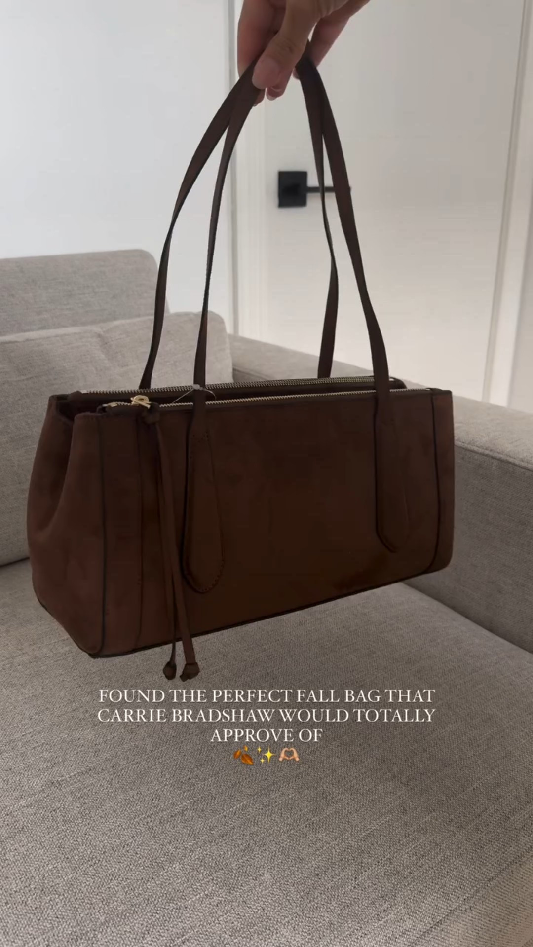 Suede bag of my dreams (and budget friendly!!) 💌 Trending for Fall 2025 ✨

#fallfashiontrends #fallfashionfinds #hmhaul #suede #explorepage #fallaccessories

#LTKstyletip #LTKcanada #LTKbag