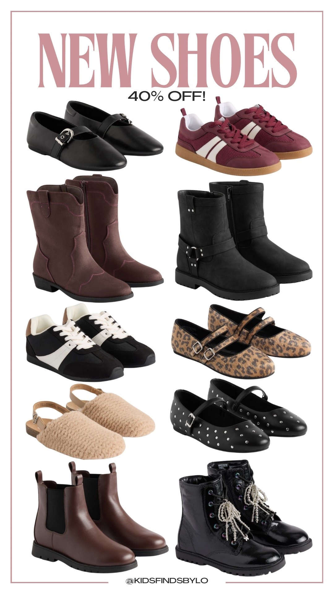New shoes for girls! And they’re all 40% off! 🎉

#LTKShoeCrush #LTKSaleAlert #LTKKids