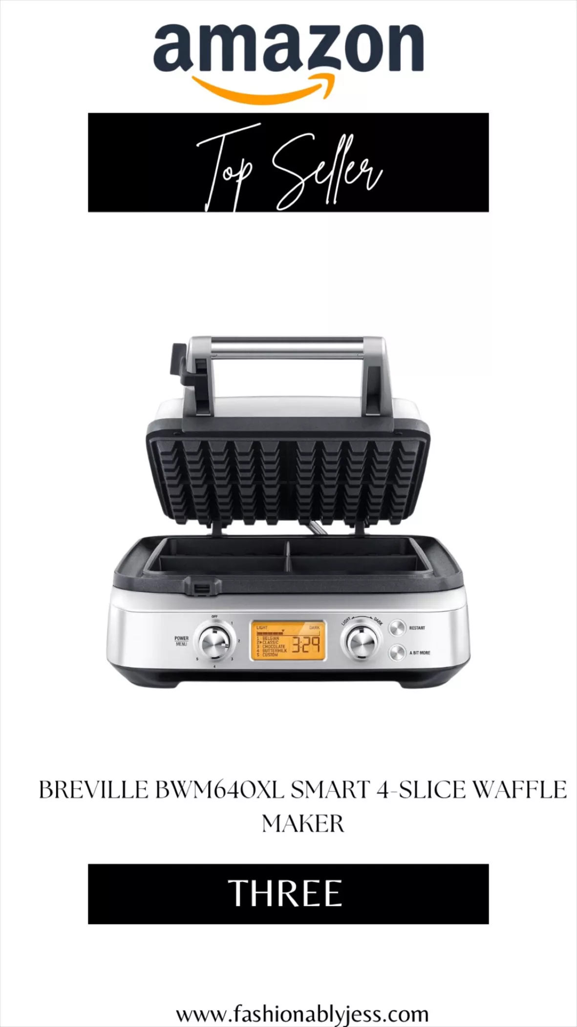 Breville 4-Square Smart Waffle Maker