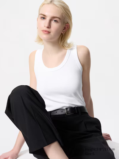 Soft Ribbed Tank Top | UNIQLO (US)