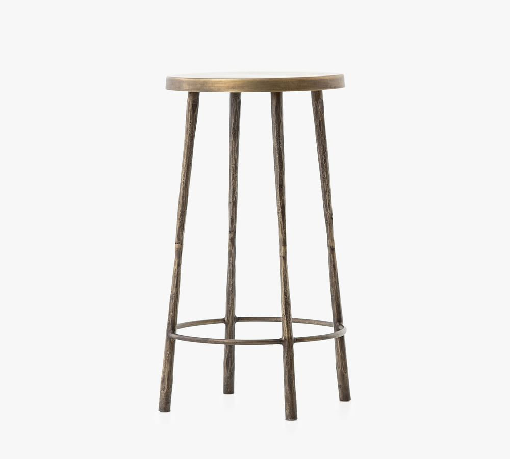 Estrada Metal Bar & Counter Stools | Pottery Barn (US)