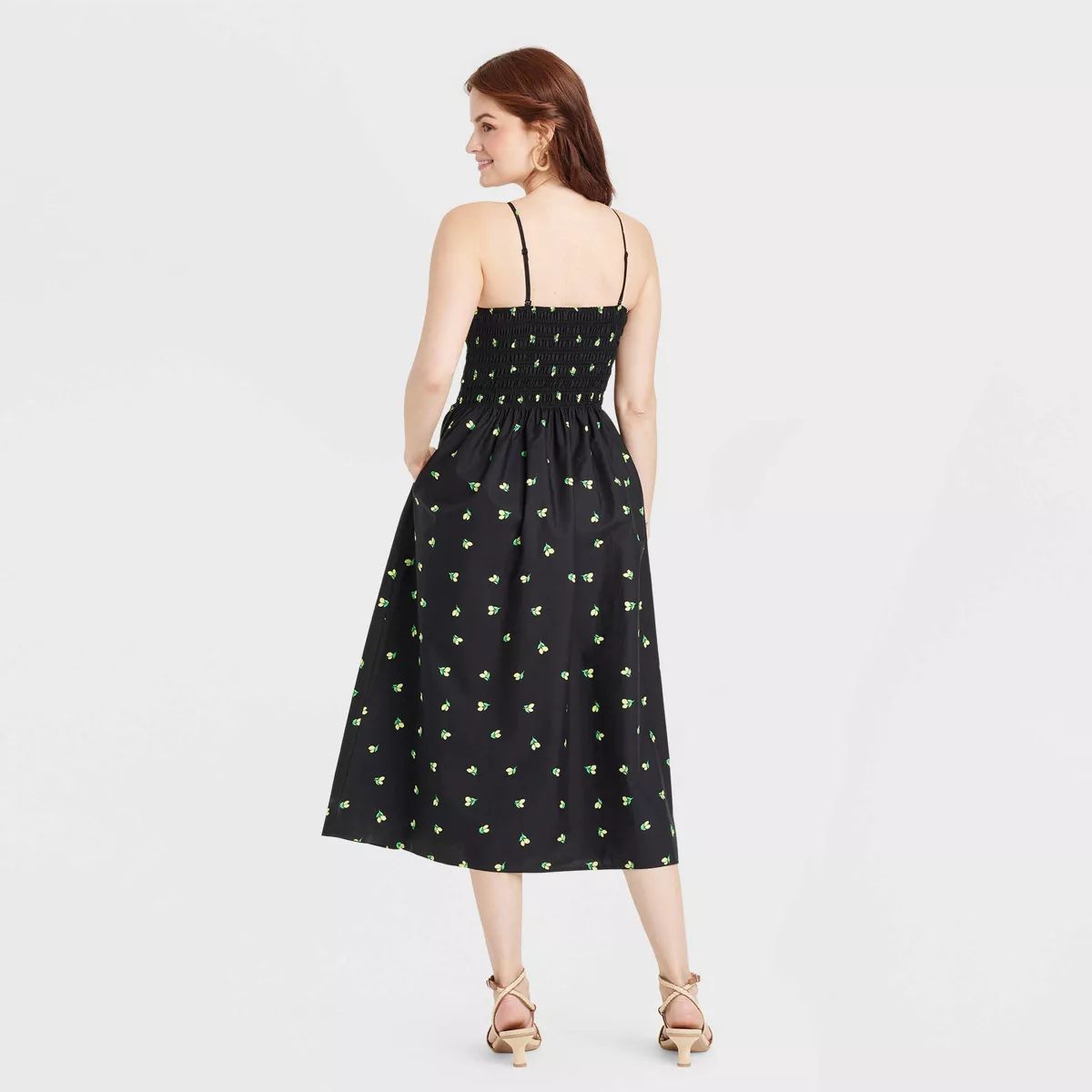 Women's Easy Summer Smocked Midi Sundress - A New Day™ | Target