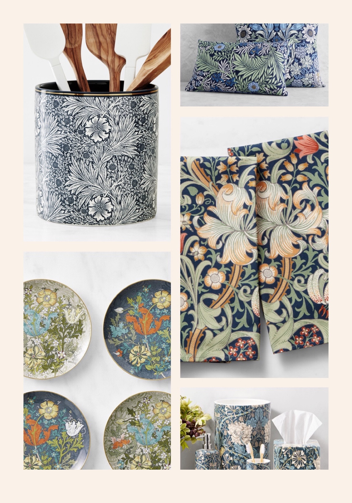 Beautiful botanical home decor from Williams Sonoma X Morris & Co. 🍃💙💚✨

#LTKGiftGuide #LTKhome #LTKSeasonal