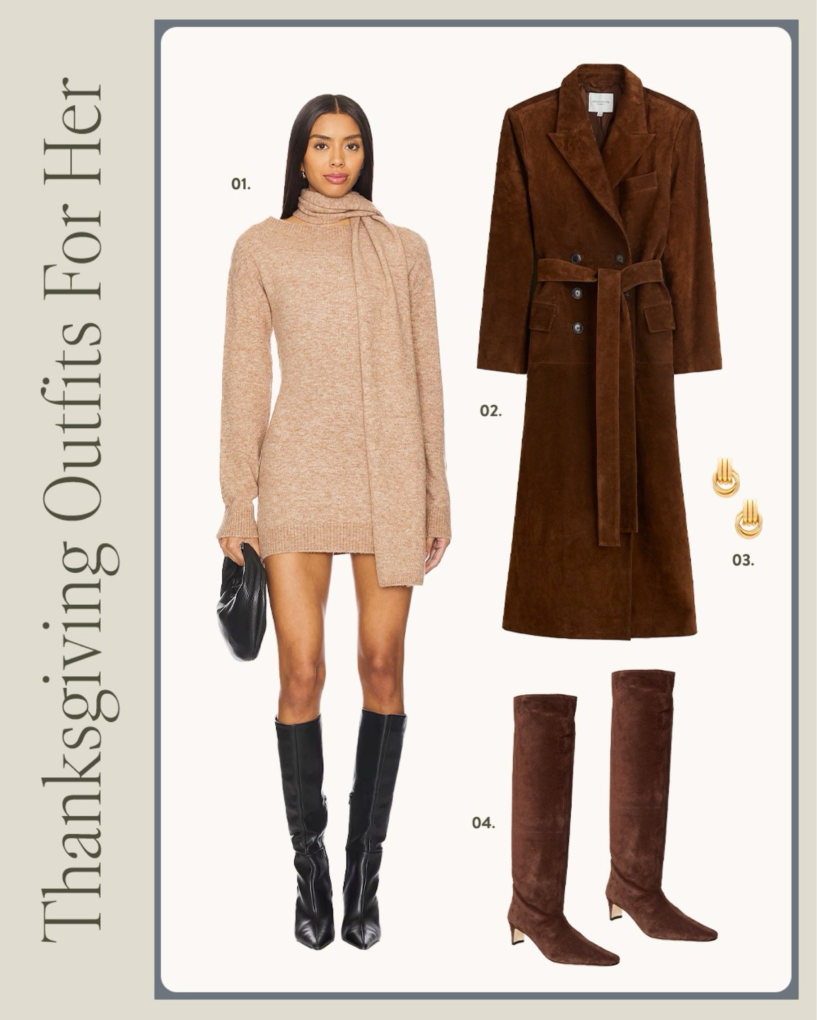 Thanksgiving outfit idea 🤎
Loving brown looks so much

#LTKStyleTip #LTKSeasonal