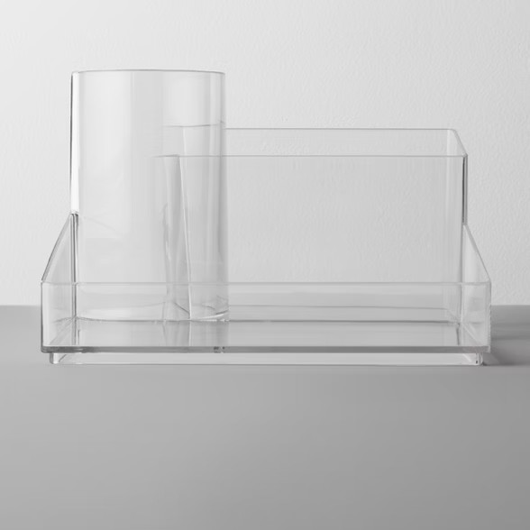 Bathroom Plastic Hair Accessory Organizer Clear - Made By Design™ | Target