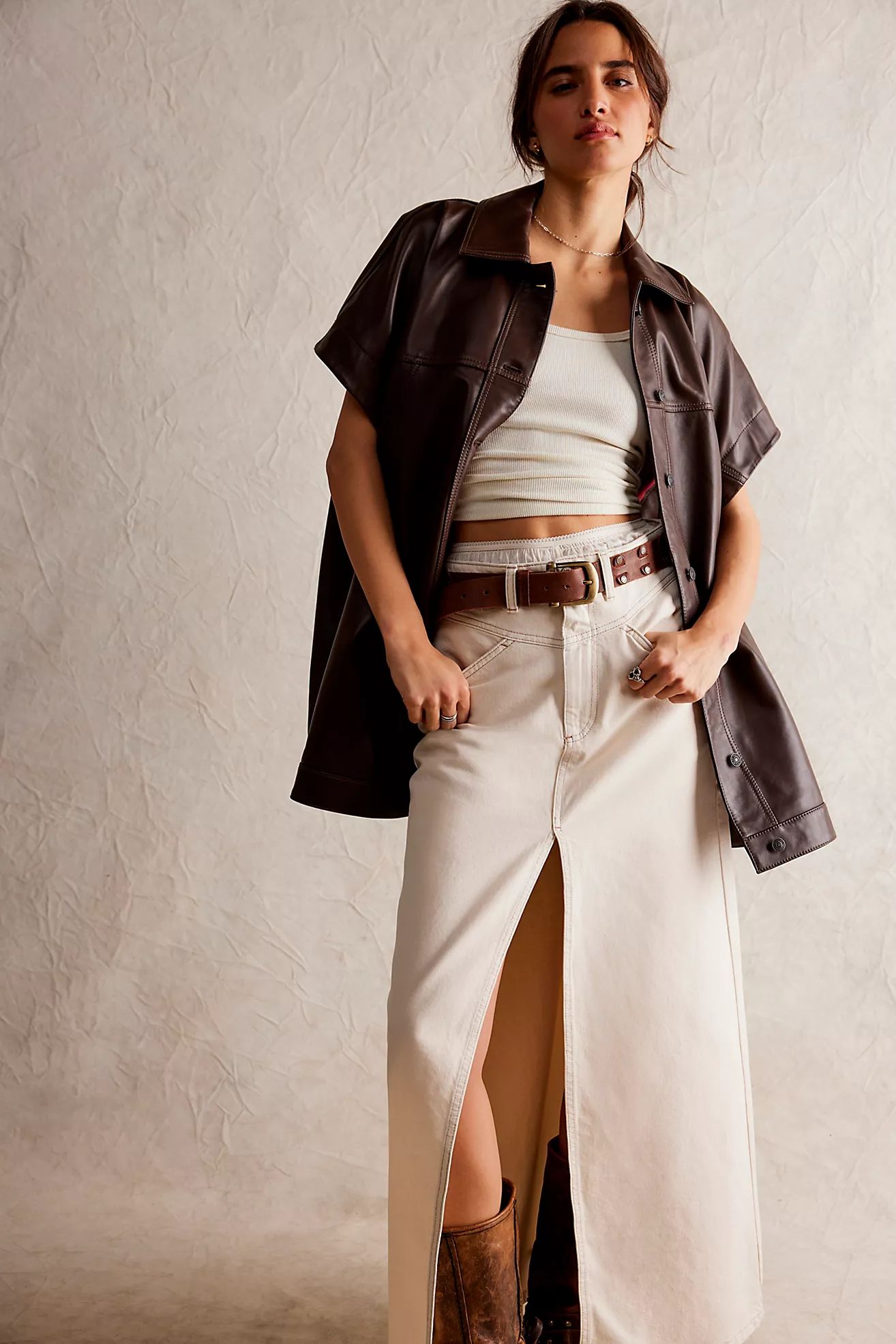 We The Free Come As You Are Denim Maxi Skirt | Free People (Global - UK&FR Excluded)