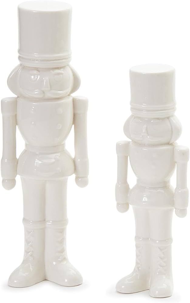 Two's Company Set of 2 Decorative Nutcrackers - Porcelain | Amazon (US)