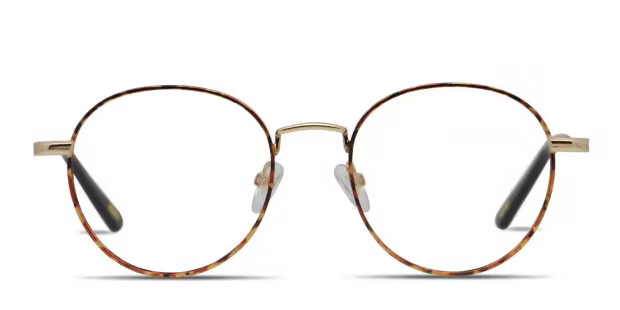 Ottoto Atrium Tortoise/Gold Eyeglasses | Includes FREE Rx Lenses | GlassesUSA