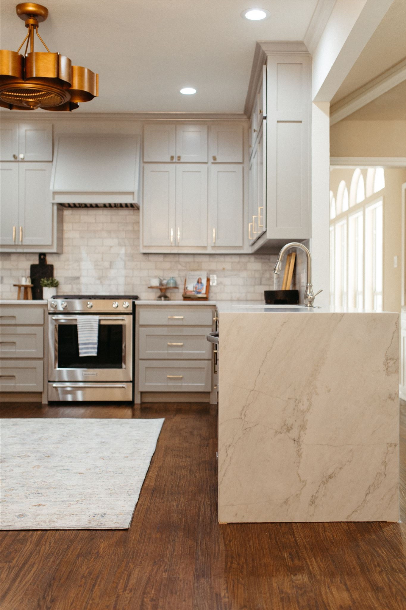 Hidden brass ceiling fan

#LTKstyletip #LTKhome