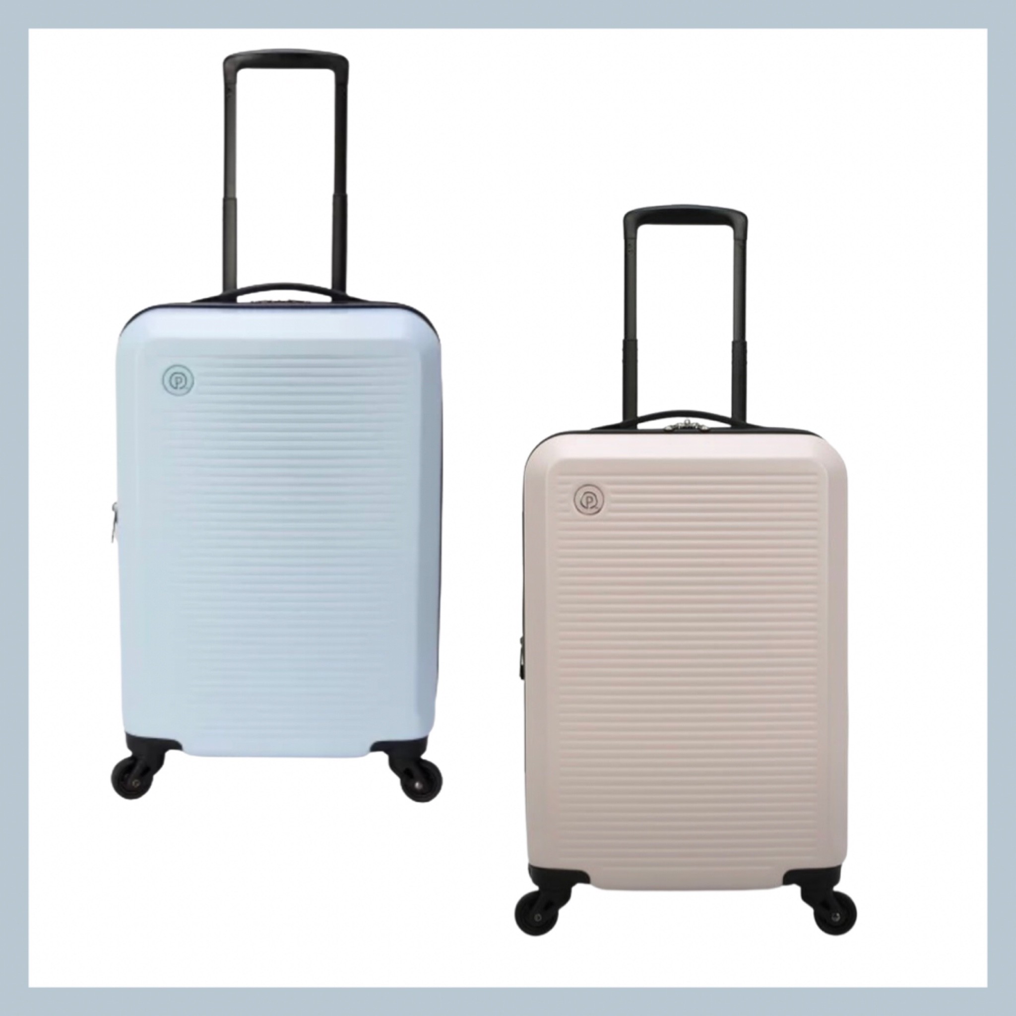 Under $50 pastel carry on luggage for travel! 

#LTKtravel #LTKHoliday #LTKunder50