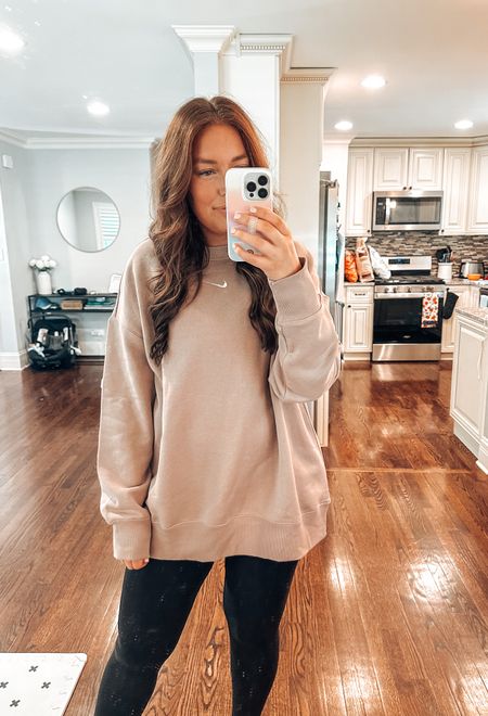 Wearing size xl - Sized up 1 and love how comfy and oversized it is. Comes in tons of colors! 

Sweatshirt / fall outfit / travel outfit / loungewear

#LTKtravel #LTKmidsize #LTKHoliday