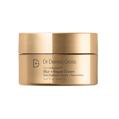 Dr Dennis Gross DermInfusions Blur + Repair Cream, Instantly Blurs Fine Lines, Smooths Skin with Satin-Matte Finish, Visibly Plumps & Firms & Improves Skin Elasticity, 0.67 Fl Oz | Amazon (US)