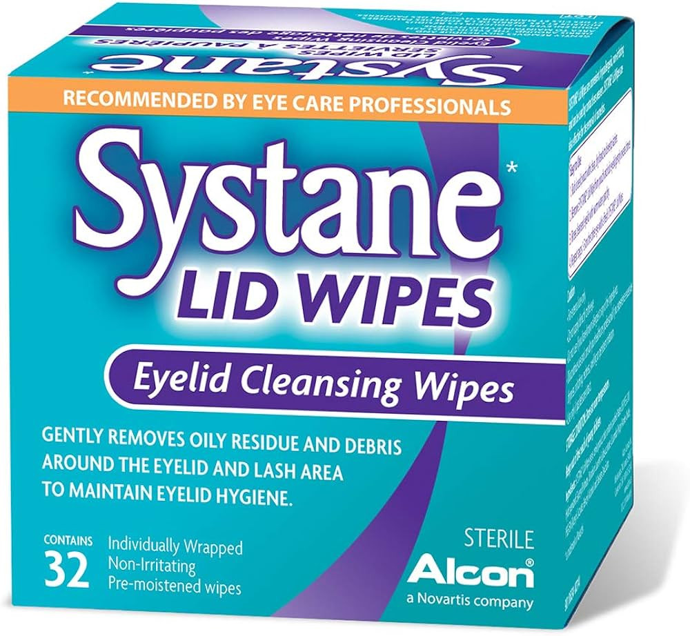 Alcon Systane Eyelid Cleansing Wipes, 32 Count (Pack of 1) | Amazon (CA)