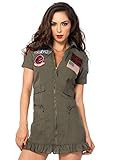 Leg Avenue Women's Licensed Top Gun Flight Dress Costume | Amazon (US)