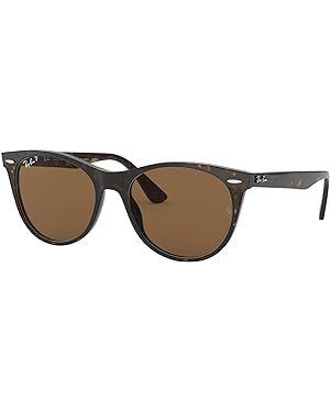 Ray-Ban Rb2185 Wayfarer Ii Round Sunglasses | Amazon (US)