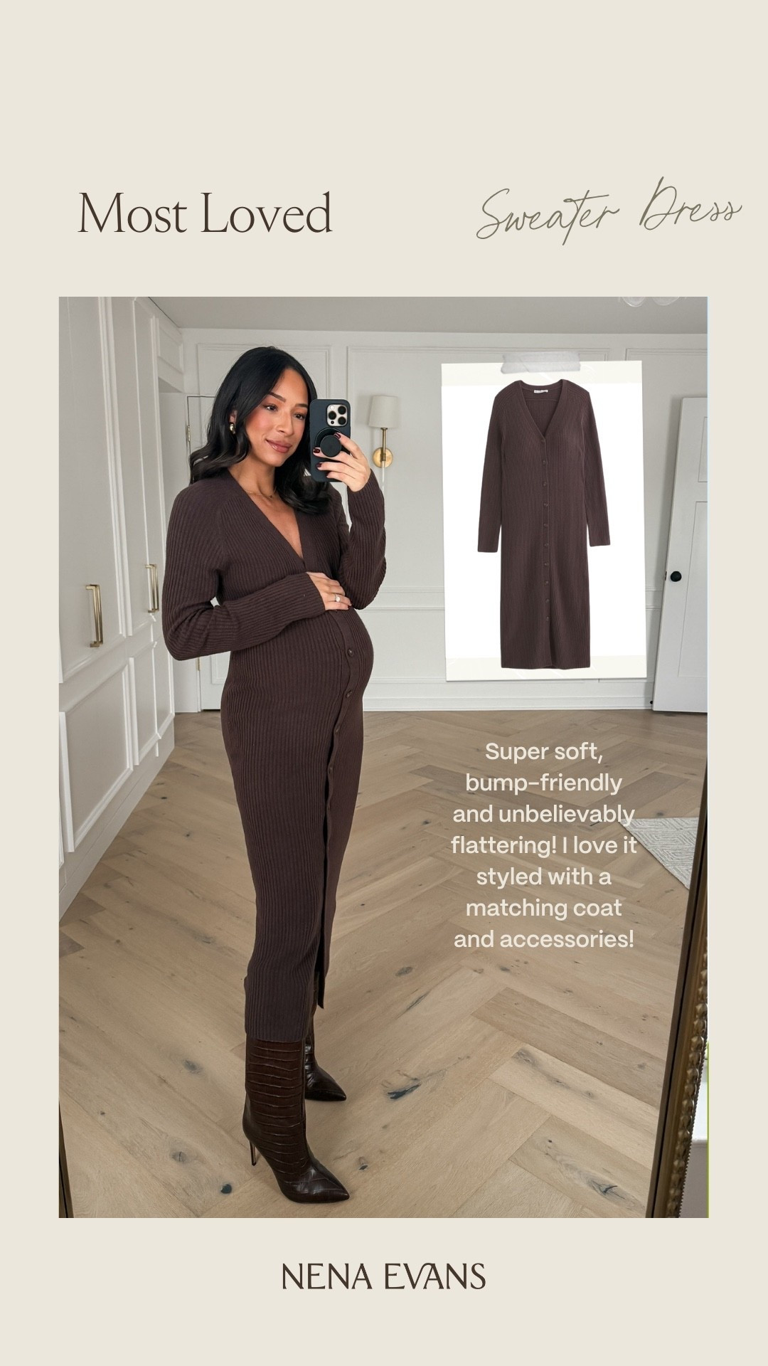 Your most loved last week 🥰 Wearing size S Tall maxi sweater dress


Winter outfit 
Winter fashion
Casual outfit 
Weekend outfit 
Holiday outfit 

#LTKSeasonal #LTKHoliday #LTKFindsUnder100