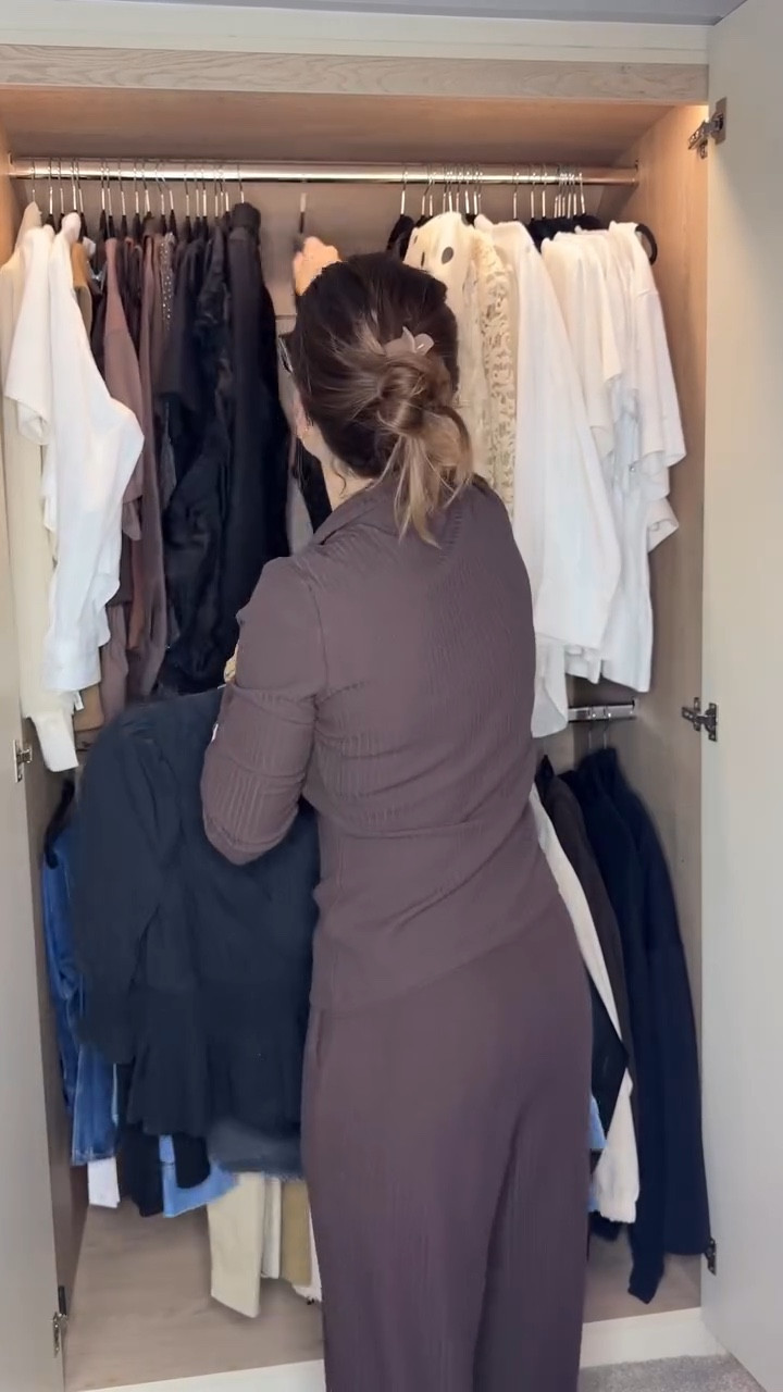 Just me chatting away…
I’m excited to share a behind-the-scenes look at my newly refilled wardrobes. Watch along as they come together.

Every refill starts with a wardrobe detox and clear-out. It’s one of the best January resets you can do yourself.

Begin by pulling out anything you haven’t worn in the last 12 months. Try each piece on and be honest, if you wouldn’t wear it again, it’s time to let it go. Add it to your Vinted pile, pass it on to a friend, or donate it to charity.

When reorganising, I always sort wardrobes by category first, then by colour. It makes getting dressed easier and helps you clearly see what you already own.

As you go, check whether you have your key capsule pieces. If something feels missing, make a note on your phone, this becomes your intentional shopping list, rather than impulse buys.

If the process feels overwhelming, don’t try to do it all at once. Split it into a couple of sessions. Winter is the perfect time to do this so you’re prepared ahead of spring and the new season collections arriving from March onwards.

I’ll be sharing more videos on the key pieces that carry your wardrobe from winter into spring, so check back soon.

I am a personal stylist, DM to find out more on a wardrobe detox, wardrobe styling. ✉️

Personal stylist - wardrobe detox - wardrobe styling - colour analyst Stockport - aw fashion - stylist.