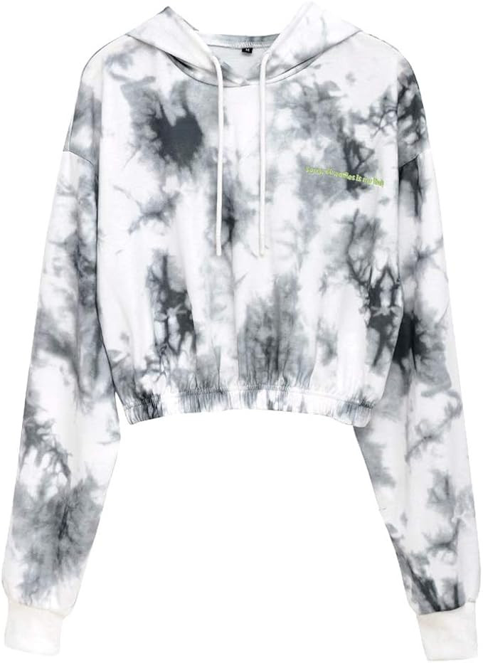 CALLA DREAM Girls Hoodies Cute Tie Dye Long Sleeve Fashion Sweatshirts Women's Pullover | Amazon (US)