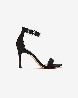 Square Toe Ankle Buckle Heels | Express
