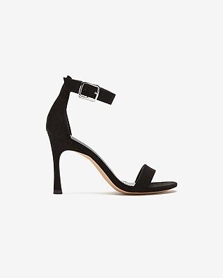 Square Toe Ankle Buckle Heels | Express